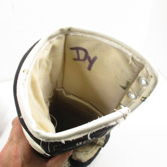 Vintage Rawlings 969 Magnum Juniorr Hockey Gloves 14" - 35.5 cm Black & White - Picture 10 of 10